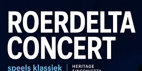 Roerdelta Concert 2026, de 4e editie — muziek in Roermond