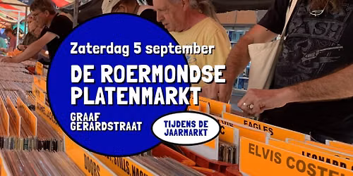 De Roermondse Platenmarkt — markt-eten in Roermond