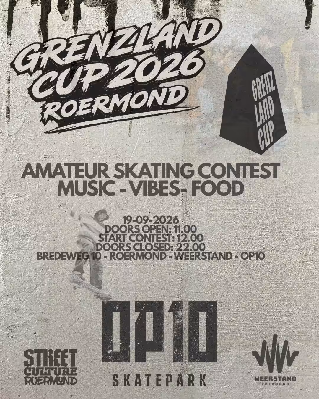 Grenzland Cup Skate Contest 2026 — sport in Roermond