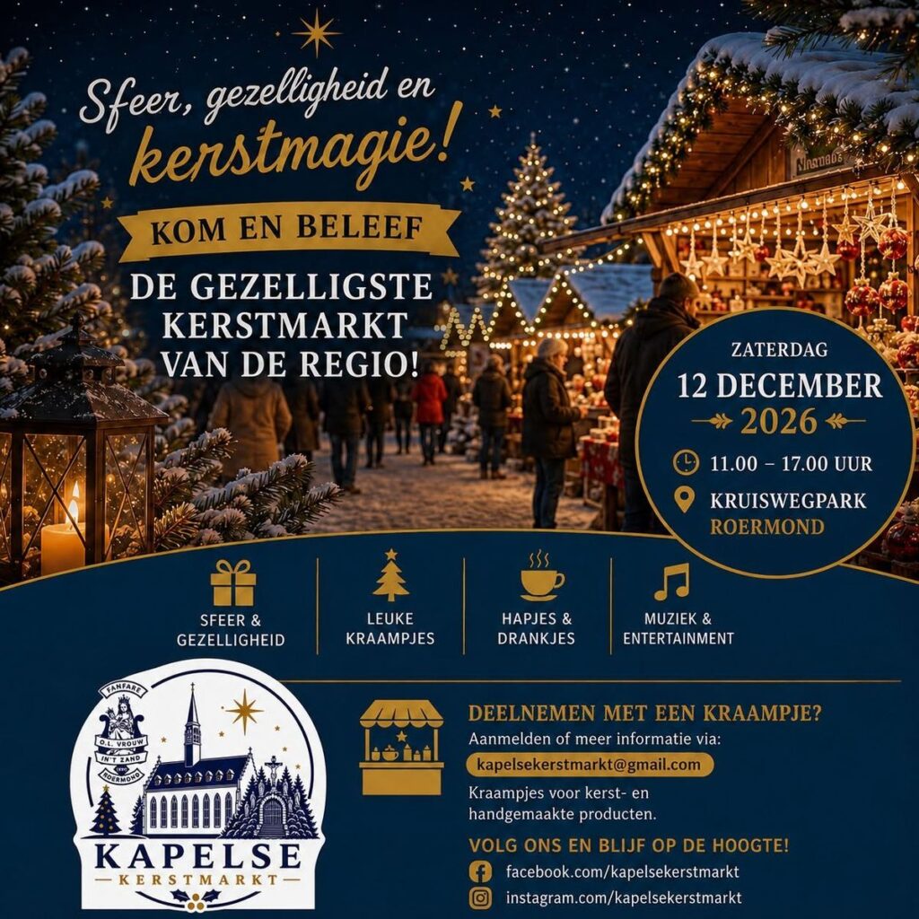 Kapelse Kerstmarkt in Roermond